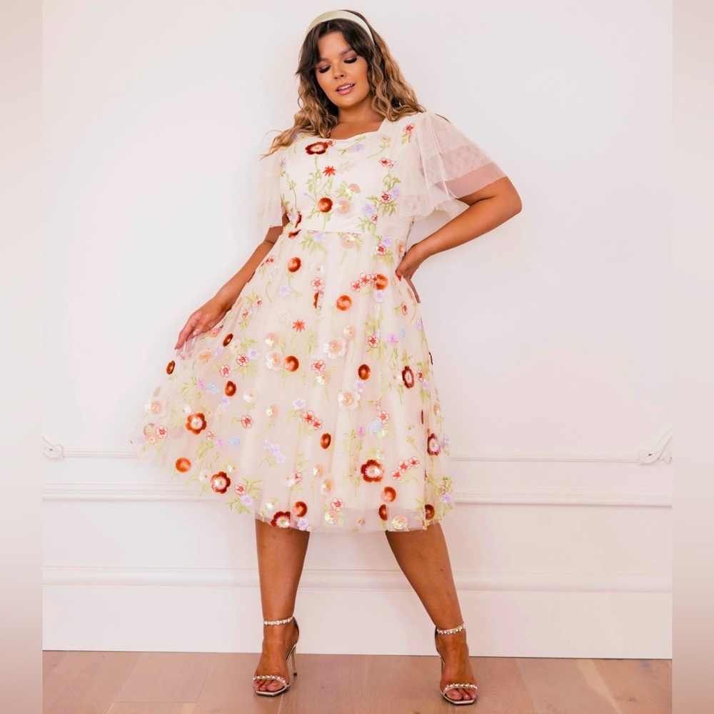JessaKae Happy Thoughts dress 3x. New without tags